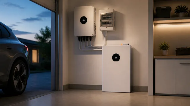 Wieczorna wizualizacja magazynu energii Deye SE-F5 Pro